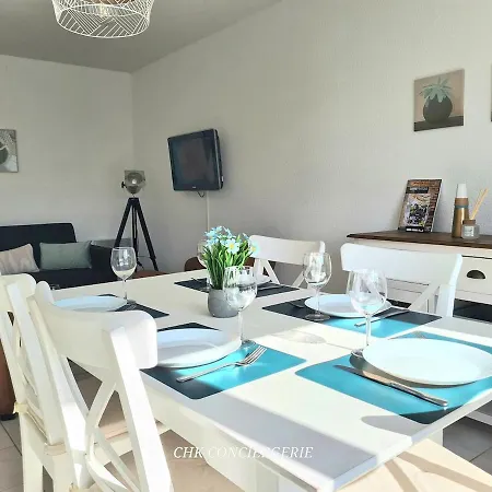 La Baliere T3 Renove Terrasse 20min Du Puy Dufou * 普佐日