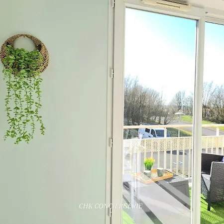 La Baliere T3 Renove Terrasse 20min Du Puy Dufou 公寓 普佐日