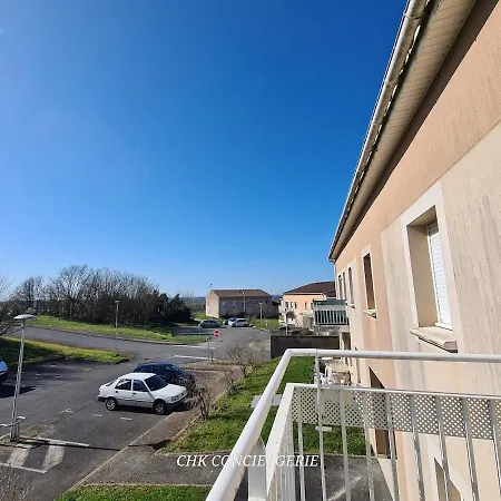 La Baliere T3 Renove Terrasse 20min Du Puy Dufou